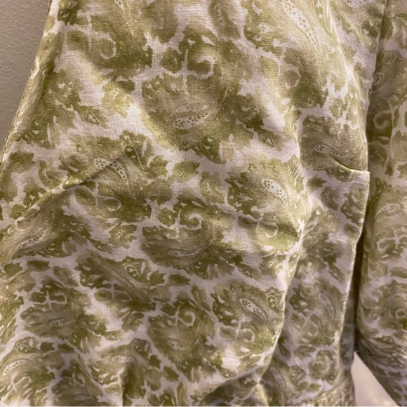 J. Crew V Neck Puff Sleeve Blouse Size 16 - Picture 6 of 9